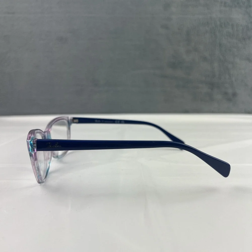 RAY BAN KIDS RB 1591 3807 Blue Purple Flex Hinge Eyeglasses 48-16-130 Frames #3